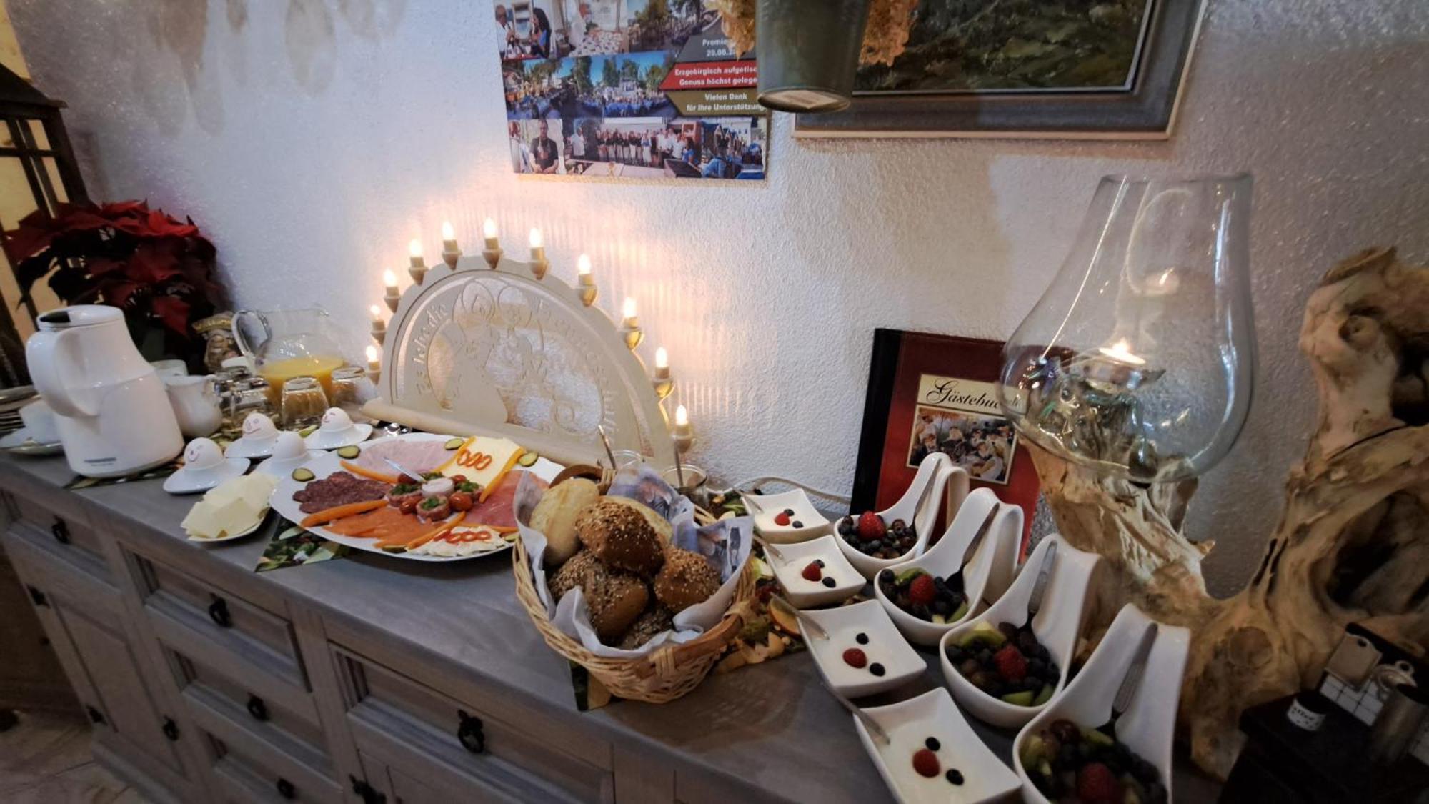 Ferienwohnung Aronia Garten Oberwiesenthal Ngoại thất bức ảnh