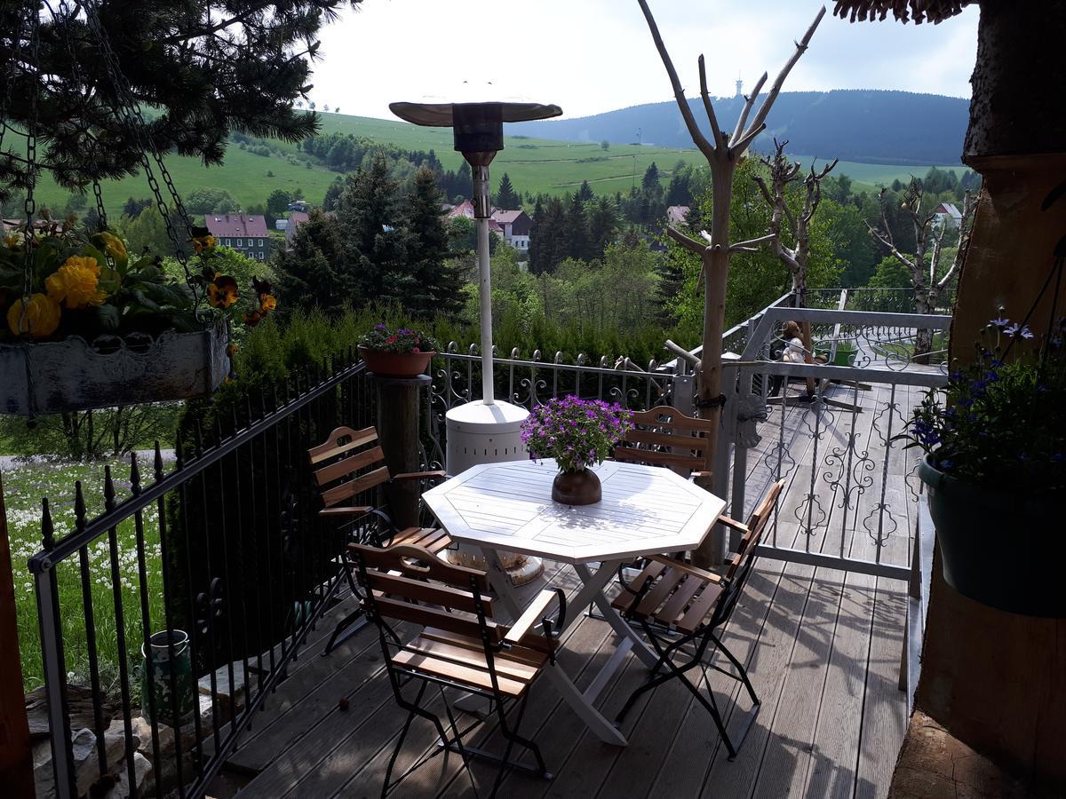 Ferienwohnung Aronia Garten Oberwiesenthal Ngoại thất bức ảnh