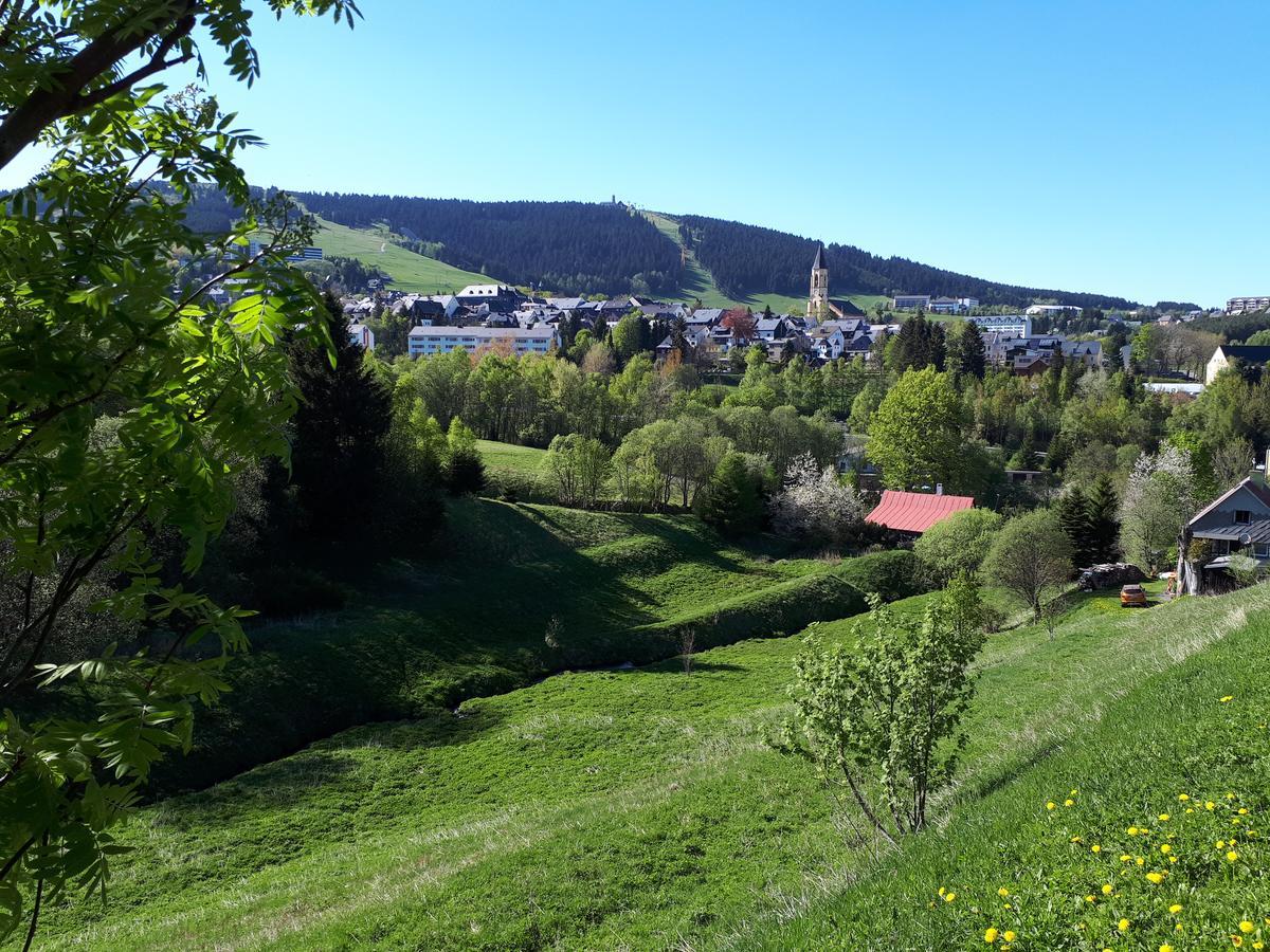 Ferienwohnung Aronia Garten Oberwiesenthal Ngoại thất bức ảnh